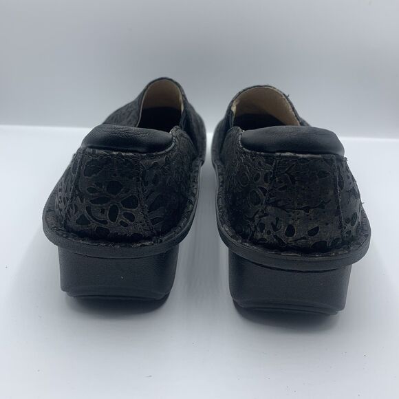 Alegria Black Delicut Leather Debra Pro Comfort Shoes EU 38 US 8-8.5 - Picture 2 of 8